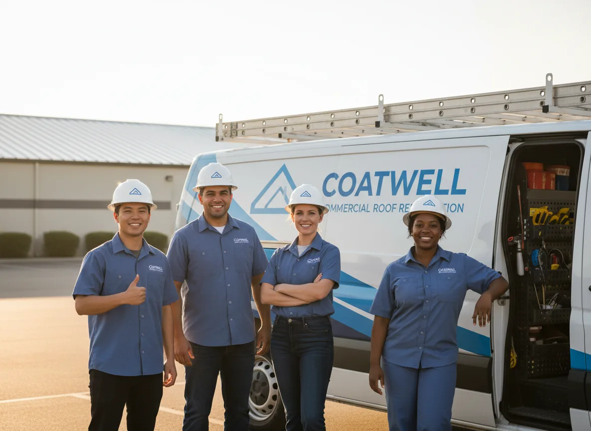 Commercial roof coating company in Saint Lucas, IA